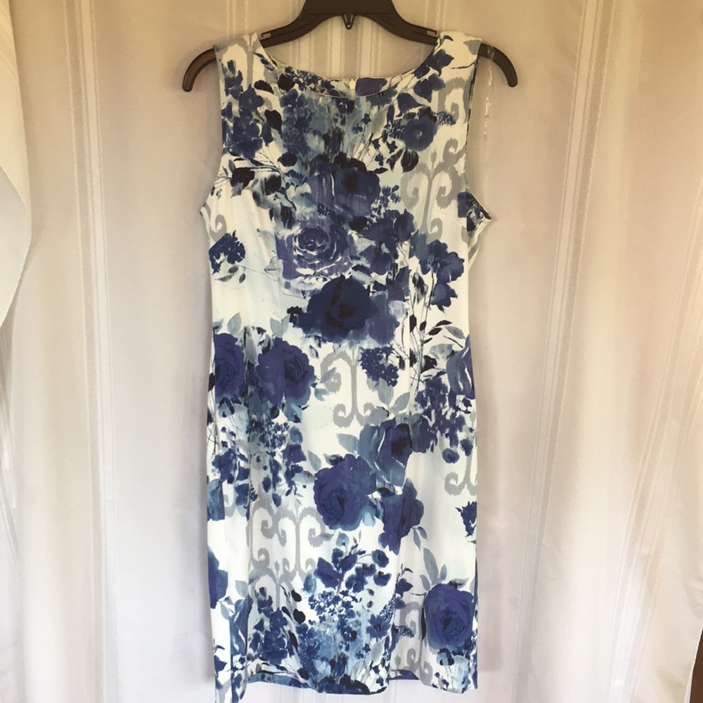 Blue dress